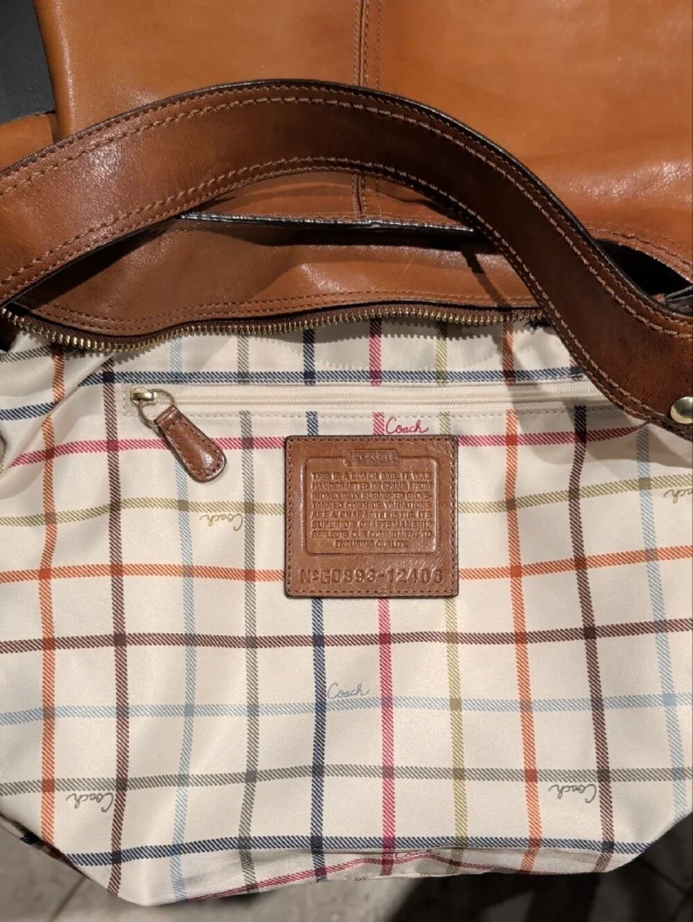 Coach Sophie Bleecker (12406) Slouchy Crescent Hobo Shoulder/Crossbody EUC